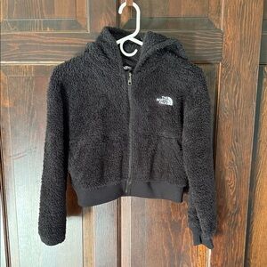 The North Face Kids Black Sherpa Hoodie
